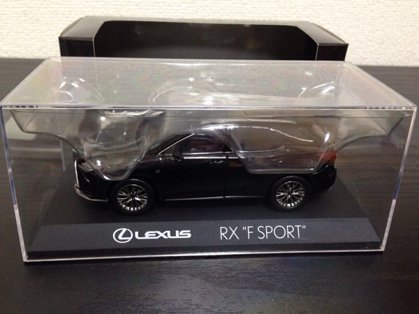 LEXUS RX F SPORT 非売品 ミニカー レクサス 黒系 京商 おもちゃ