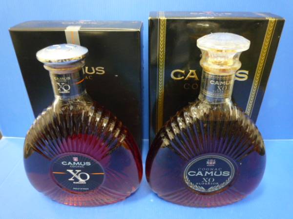 カミュXO☆スぺリオール＆エレガンス 2本セット 6429A カミュ XO