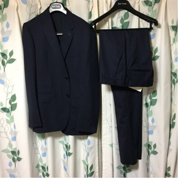 Paul Smith ポールスミス セットアップスーツ ネイビースーツ XL 美品