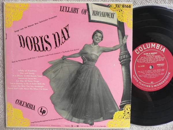 DORIS DAY ドリス・デイ Lullaby Of Broudway10インチ