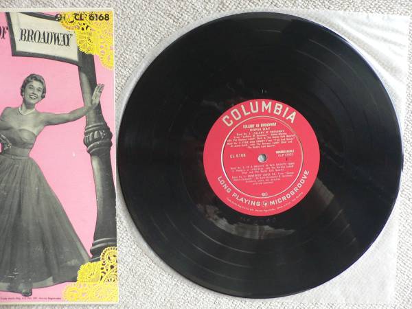 DORIS DAY ドリス・デイ Lullaby Of Broudway10インチ