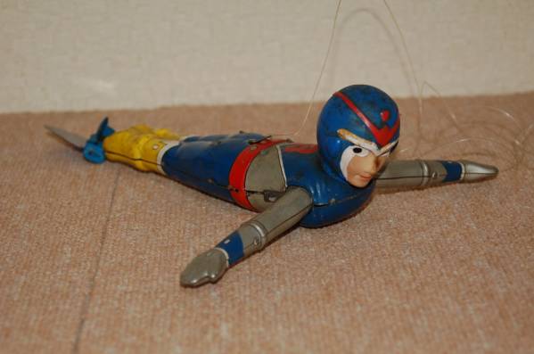 ■エイトマン 8マン ATD/ブリキおもちゃ/昭和レトロ/当時物JUNK