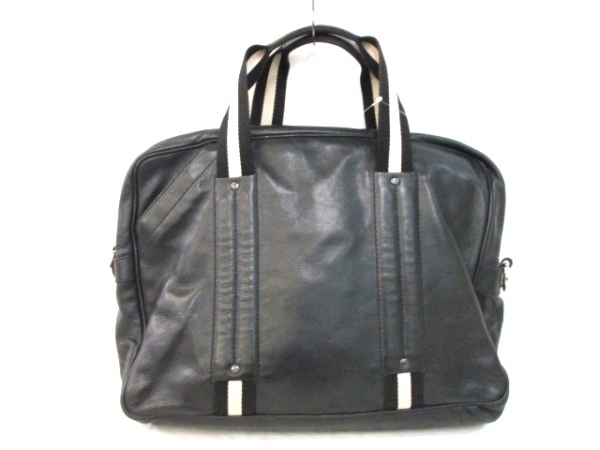 正規品 バリー BALLY ハンドバッグ 黒 ブラック レザー 鍵付き 革 バリー ビジネスバッグ 黒 レザー BALLY