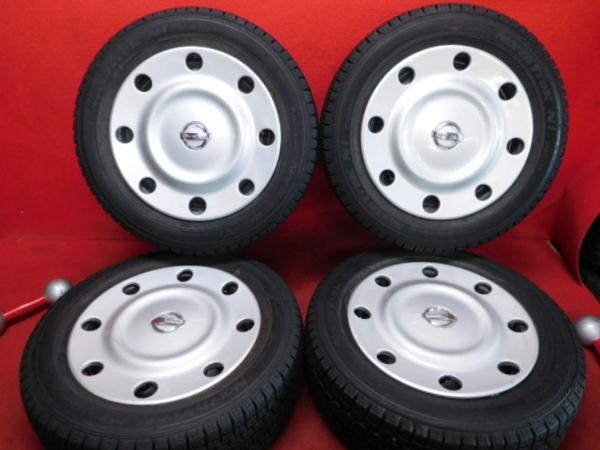 セット 4本 日産 キューブ 175/65R14 14×5J スタッドレス□48Y タイヤ