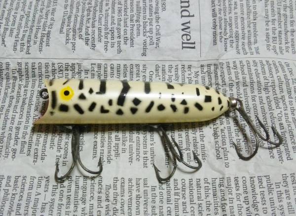 送料無料，品質保証 オールド heddon LUCKY13 ラッキー 激レア ベタ old ヘドン 37(ヘドン)｜売買されたオークション情報、yahooの商品情報をアーカイブ公開 - オークファン 淡水