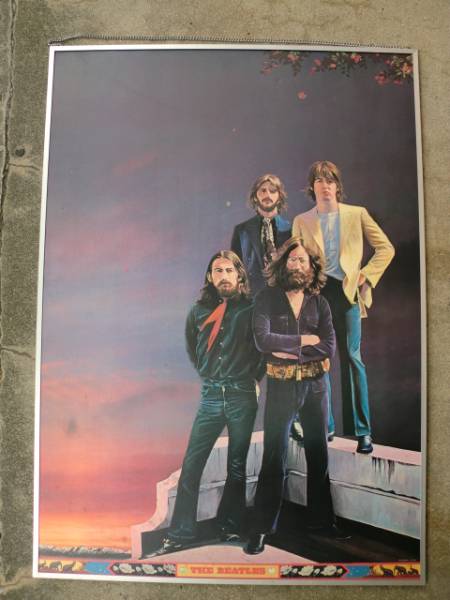 ビートルズ ポスター 横尾忠則・画 THE BEATLES アンティーク