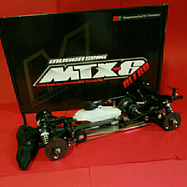 エンジン1/10ツーリングカー無限精機MTX6 無限精機 MTX6 シャーシ