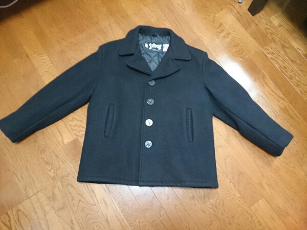 ピーコートメンズショット シングルピーコート ショットpコート Schott