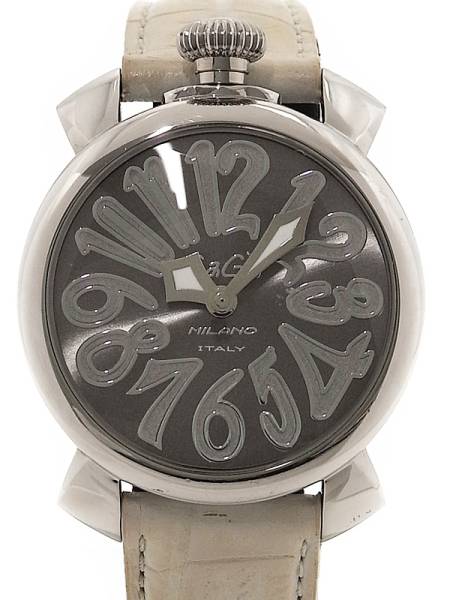 中古 ガガミラノ マヌアーレ 40mm 5020.9 レディース クォーツ