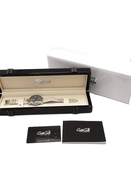中古 ガガミラノ マヌアーレ 40mm 5020.9 レディース クォーツ