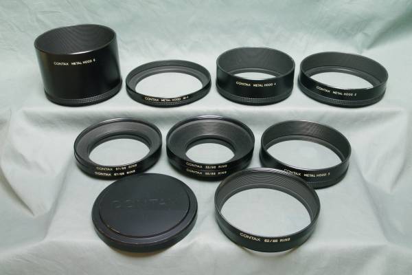 限定SALE，新作】 コンタックス メタルフードとリング・K-84キャップ