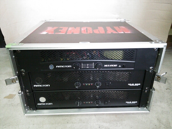 ジャンク■パワーアンプ AMCRON ♪ XLS202・602・602（*KKY13B）