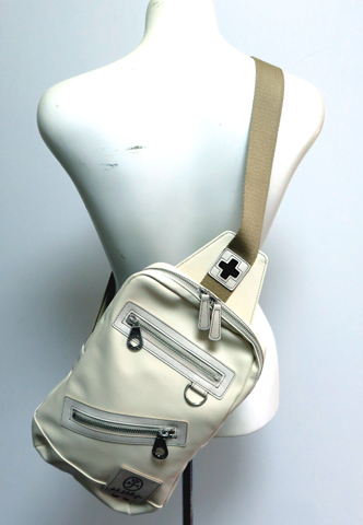 【質】★カステルバジャック ボディバッグ ダース　ホワイト★