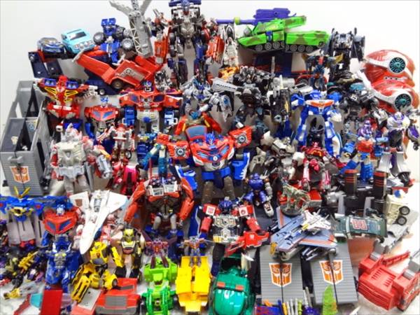 B061k/大量★トランスフォーマー ロボット&パーツ他１２０点以上