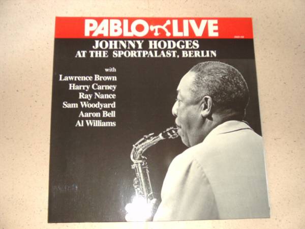 JOHNNY HODGES/IN BERLIN（独）PABLO　２LP　オリジナル美盤！