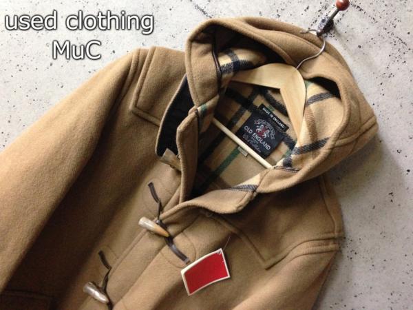 6914☆OLD ENGLAND☆ウールダッフルコート☆40L☆茶系