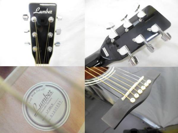 Lumber/ランバーアコースティックギター/アコギ LF3BLK ブラック