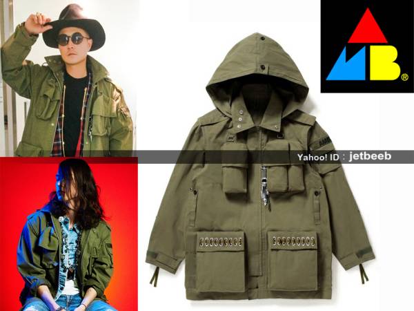 AMBUSH【定価9万 ARMY JACKET 2 】G-DRAGON VERBAL着 OFF WHITE