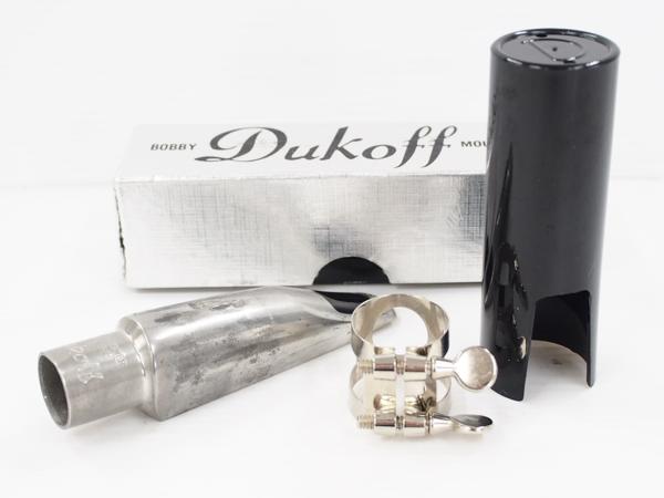 Dukoff アルト用メタルMP D7 サンボーン リガチャー付◆47DF7-54