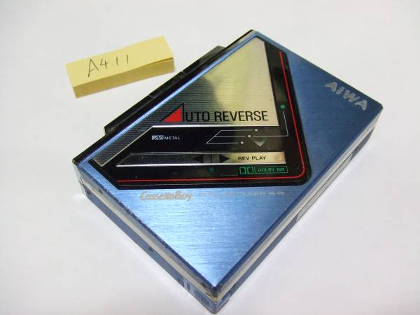 A411/aiwa カセットボーイ Cassette Boy HS-P9 プレーヤー現状品 A411