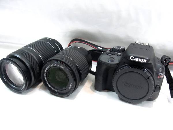 超美品！□キャノン EOS kiss X7 ダブルズームキット□8574B004
