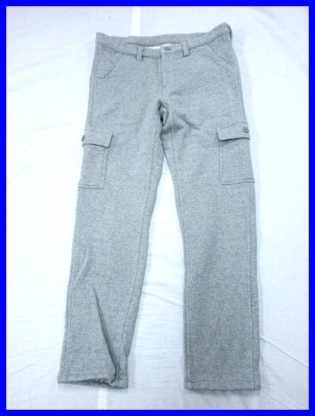 26383★ヒステリックグラマー スウェット地 綿 パンツ L/グレー
