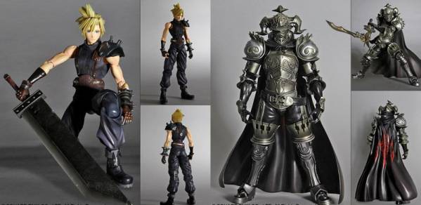 DISSIDIA FINAL FANTASY プレイアーツ改 クラウド＆ガブラス