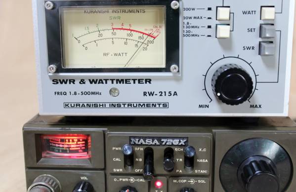 CB無線機 NASA72GX ハリケーン 28MHz改造済 中古 CB無線 NASA