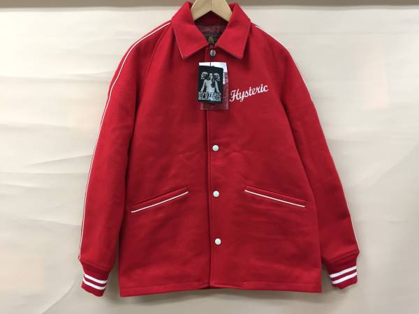 75【ヒステリックグラマー】 メルトン コーチジャケット M