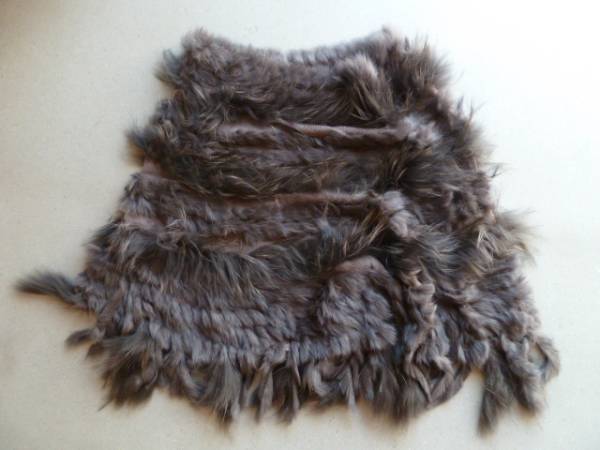 〇　自由区　ラビットファーケープ　スヌード