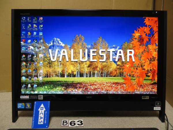 キャスページ 超高速 4コア/4GB/1TB☆地デジ◇BD☆NEC 21.5型☆Win7☆Office
