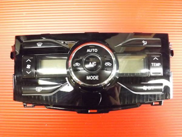 140 フィールダー 純正 エアコンスイッチ ブラックパネル