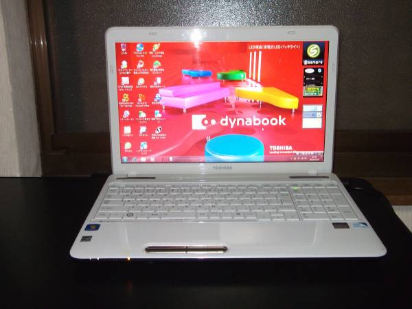即決）東芝dynabook T350/34AW メモリ2GB/HDD320GB/Windows7 TOSHIBA