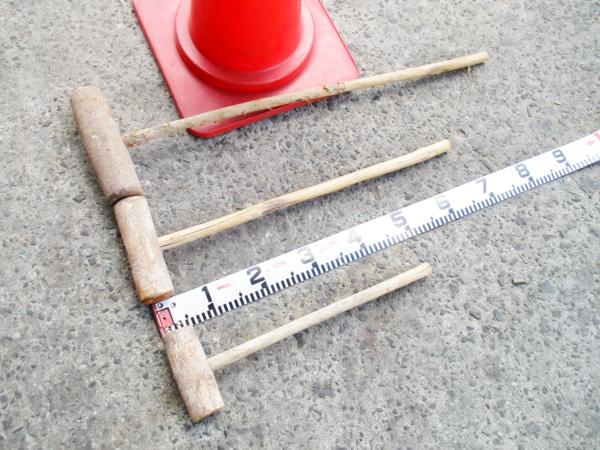 ミ清j901 タイコ型他 玄能タイプ大ハンマー■φ55/60各種★計3丁