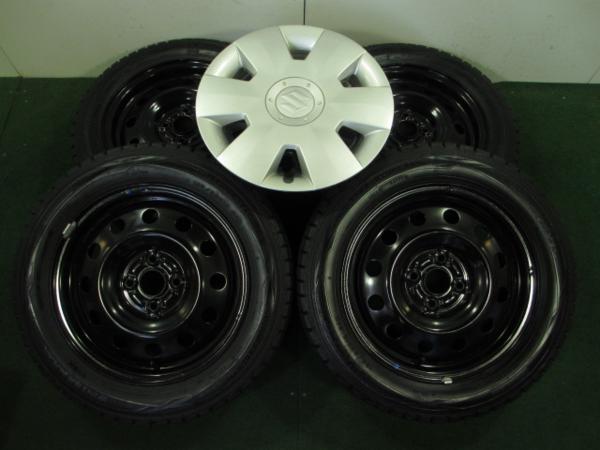 デミオ純正 エブリィ 14インチ 鉄チン 中古 即決送料無料 165 60R14 