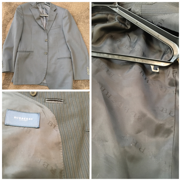 Burberry スーツ Ｙ5 ブラック