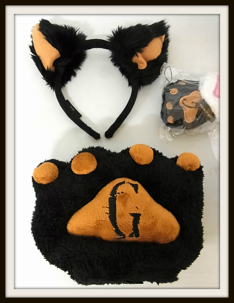 GACKT 猫の手4点セット+猫の手ストラップ+猫耳 GACKT 猫の手4点セット+