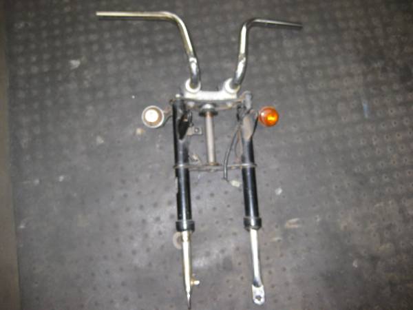 ホンダ　モンキーゴリラ純正ノーマルフロントフォーク一式中古