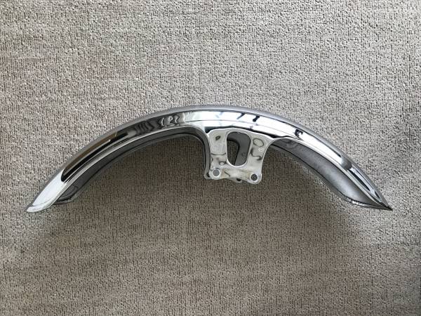 ゼファー750/1100♪フロントメッキフェンダ (ボルト付) ☆Z1/Z2