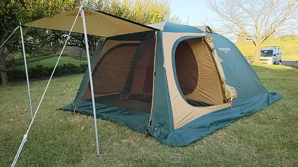 廃盤希少?珍品? Coleman(コールマン) コンパクト2ルームテント