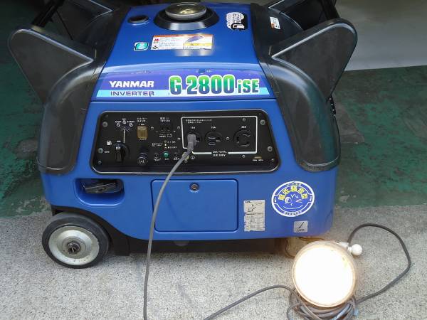発電機 インバーター YANMAR G2800iSE 建設機械 ガソリン 100V
