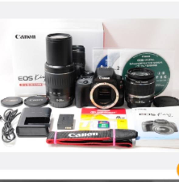 ★極上★キャノンCanon EOS Kiss X7 手振補正+望遠★おまけ付