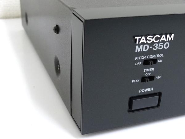 完動品】TASCAM MD-350 タスカム MDデッキ ⑨ 完動品】TASCAM MD-350