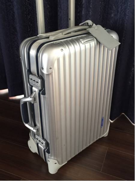希少! 青ロゴ RIMOWAリモワ トパーズ シルバーインテグラル 2輪 32L