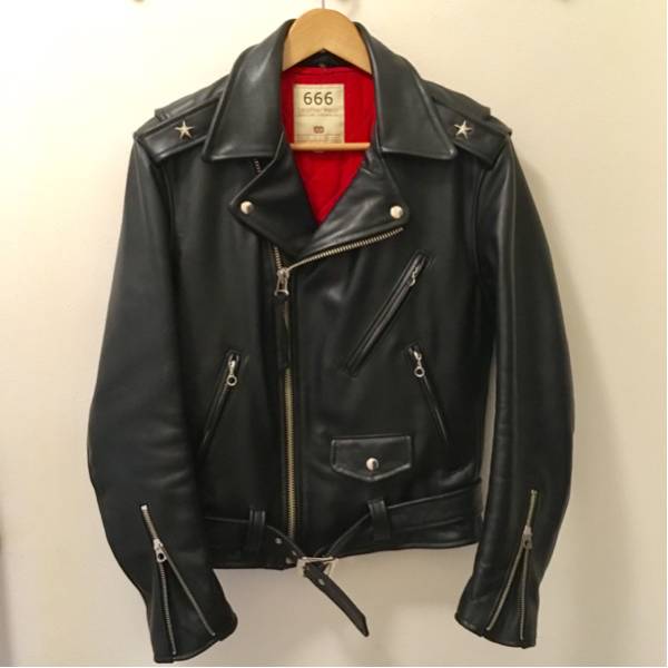 666 ワンスター ダブル ライダース ジャケット LJM-7 レザー