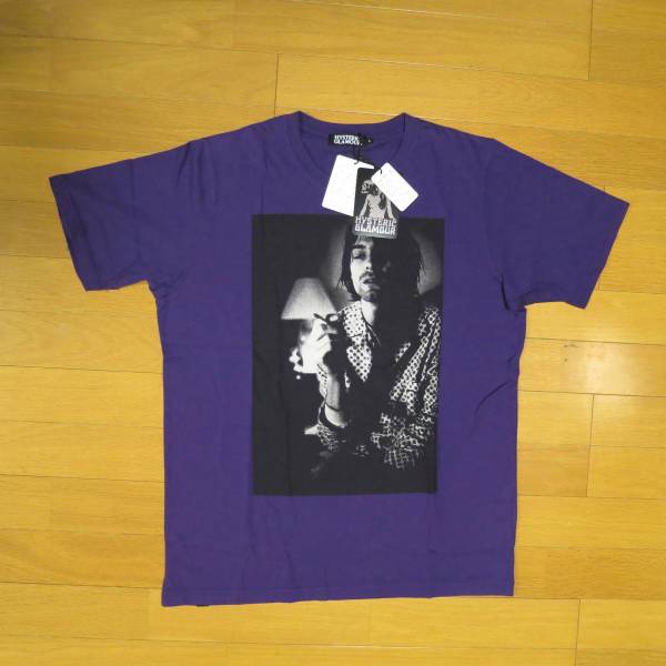 HYSTERIC GLAMOUR カートコバーンTEE パープル Lサイズ 新品