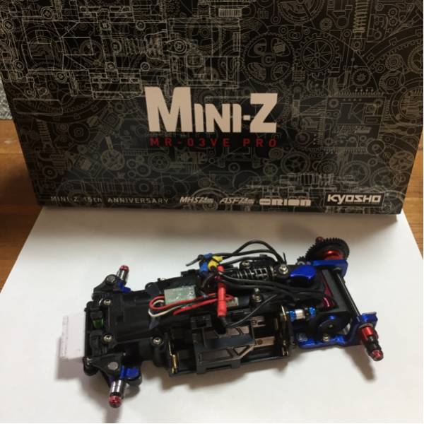 京商 ミニッツ MR-03VE MM2ナロー ブラシレス(Xspeed VE)青 MINI-Z