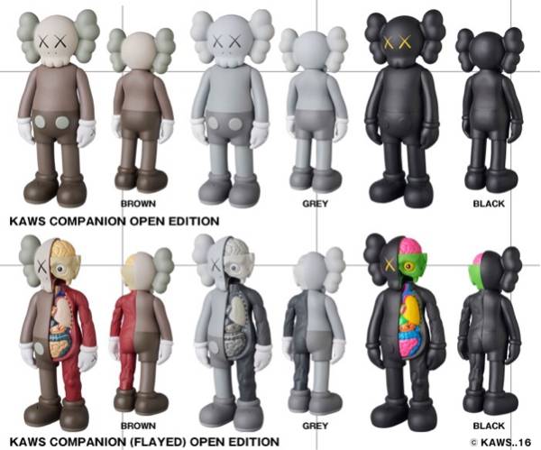 ☆KAWS COMPANION OPEN EDITION メディコムトイ カウズ 6体 名 【公式
