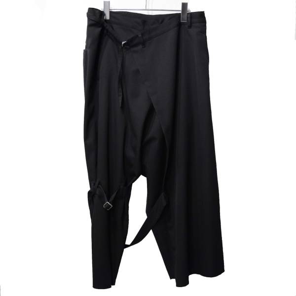 美品 sulvam サルバム サルエル ボンテージ ラップ パンツ M :sulvam