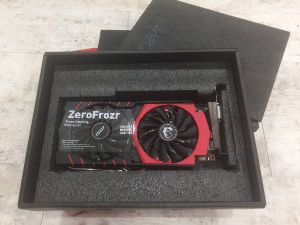 msi/GEFORCE GTX970　GTX970 GAMING 4G TWIN FROZR V　中古1